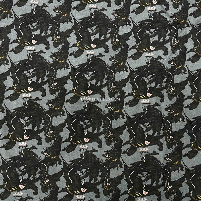 Batman Print Cotton Craft Fabric