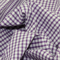 1/8" Gingham Check Polycotton Fabric