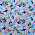 Floral Flowers Print 4 Way Stretch Swim Wear Jersey Dress Fabric 150 cm JOB LOT