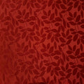 Designer Heavy 'Henley' Leaf Chenille Plush Velvet Curtain Fabric Upholstery