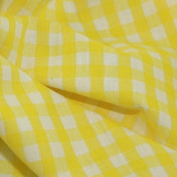 Gingham 1/4" Checks Polycotton Dress Craft Fabric