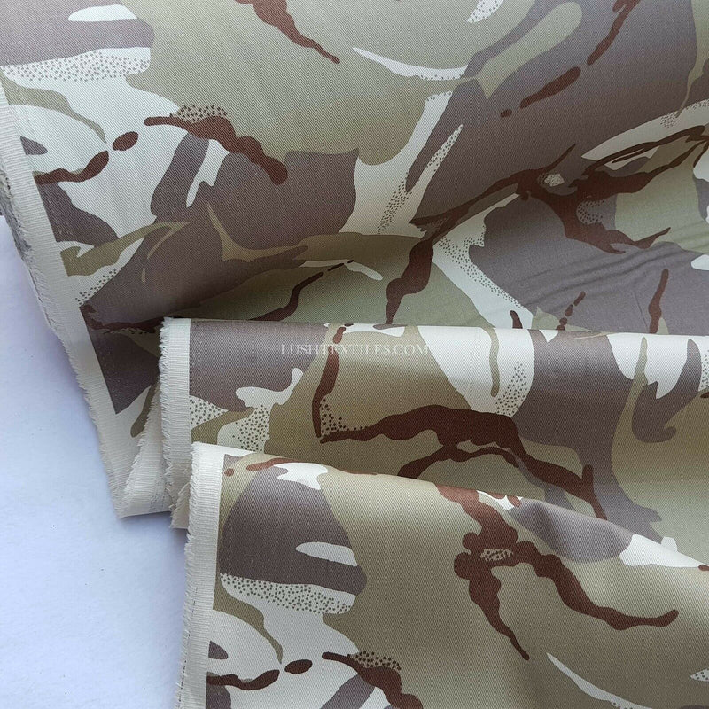 Army Camp Camouflage Cotton Drill Fabric Thick Quality Uniforms/ Workwear 60''