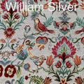 Birds Floral William Tapestry Upholstery Fabric