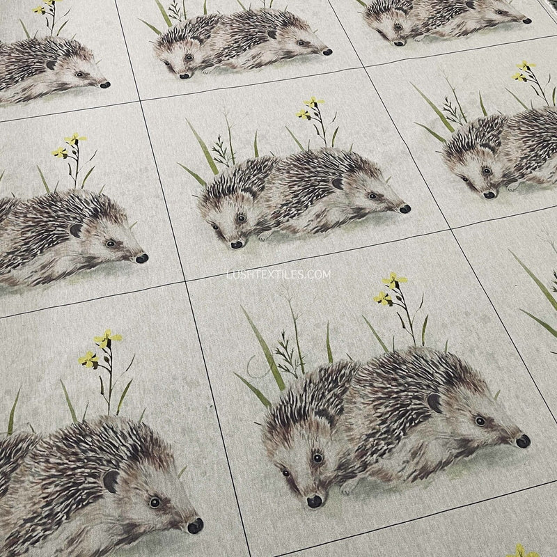 Cushion Picture Panel, Hedgehogs