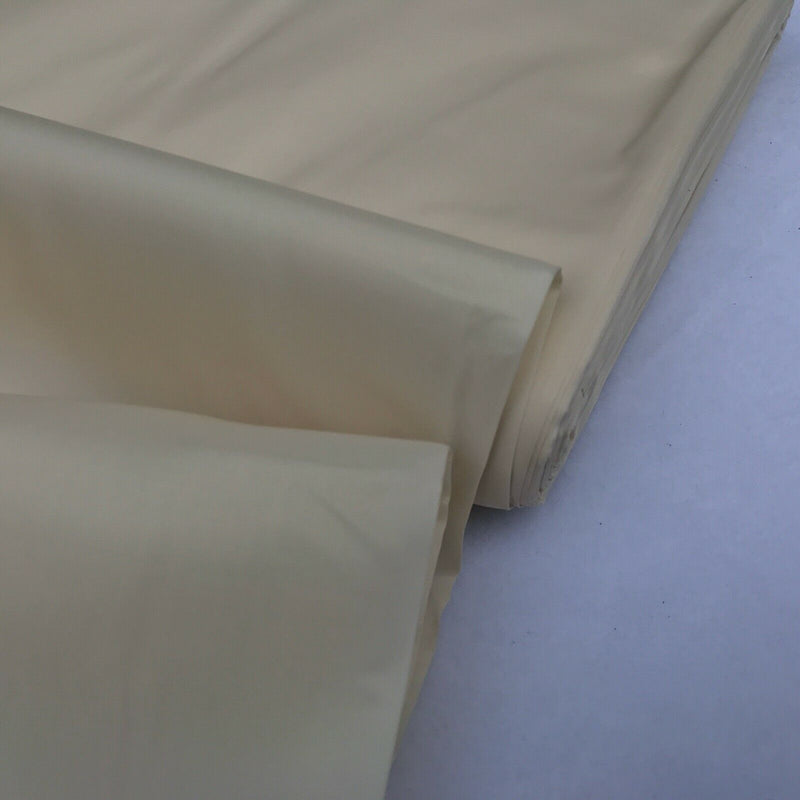 CREAM Anti Static Dress Lining Fabric Skirts, Suits, Coats, Lining For clothing