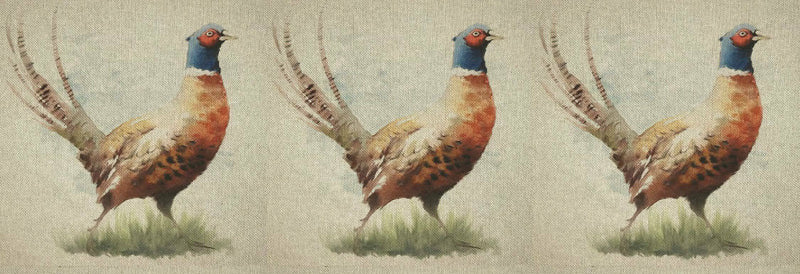 Cushion Picture Panel, Pheasant