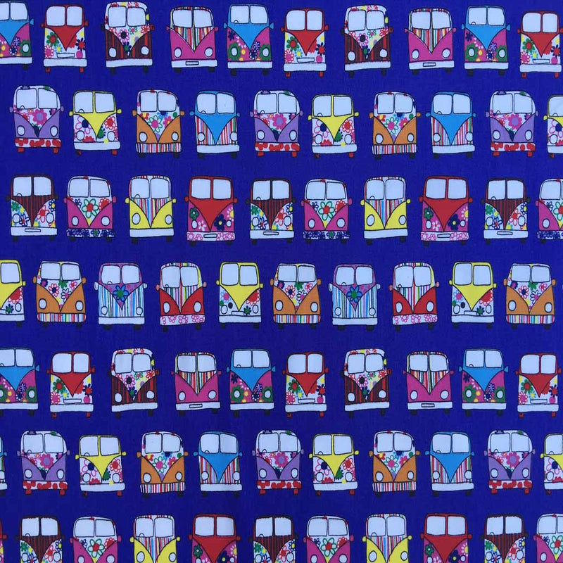 Camper Vans Rose & Hubble Cotton Poplin Dress Fabric