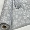 Noël polycoton tissu flocons de neige bruant robe XMAS gros Patchwork