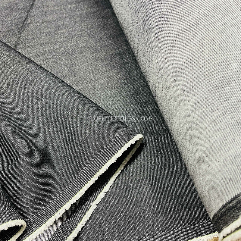 8oz Cotton Denim Fabric Jeans Clothing, Charcoal