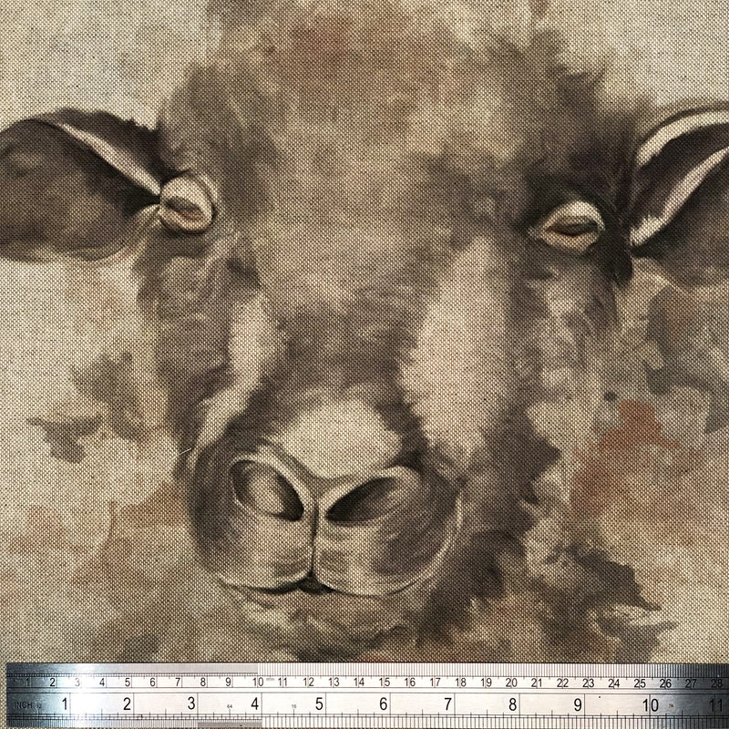 Cushion Picture Panel, Sheep