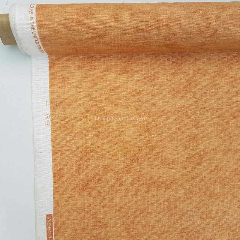 Cotton Weave Print St. Louise Vintage Fabric, Peach