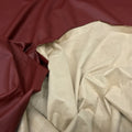 Faux Leather Look Soft PVC Suede Leather Cloth Dress Fabric Leatherette Vinyl