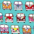 Camper Vans Rose & Hubble Cotton Poplin Dress Fabric