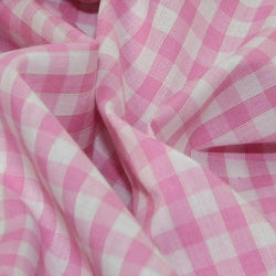 Gingham 1/4" Checks Polycotton Dress Craft Fabric