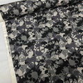 Camouflage Skulls Rose & Hubble Cotton Poplin Fabric