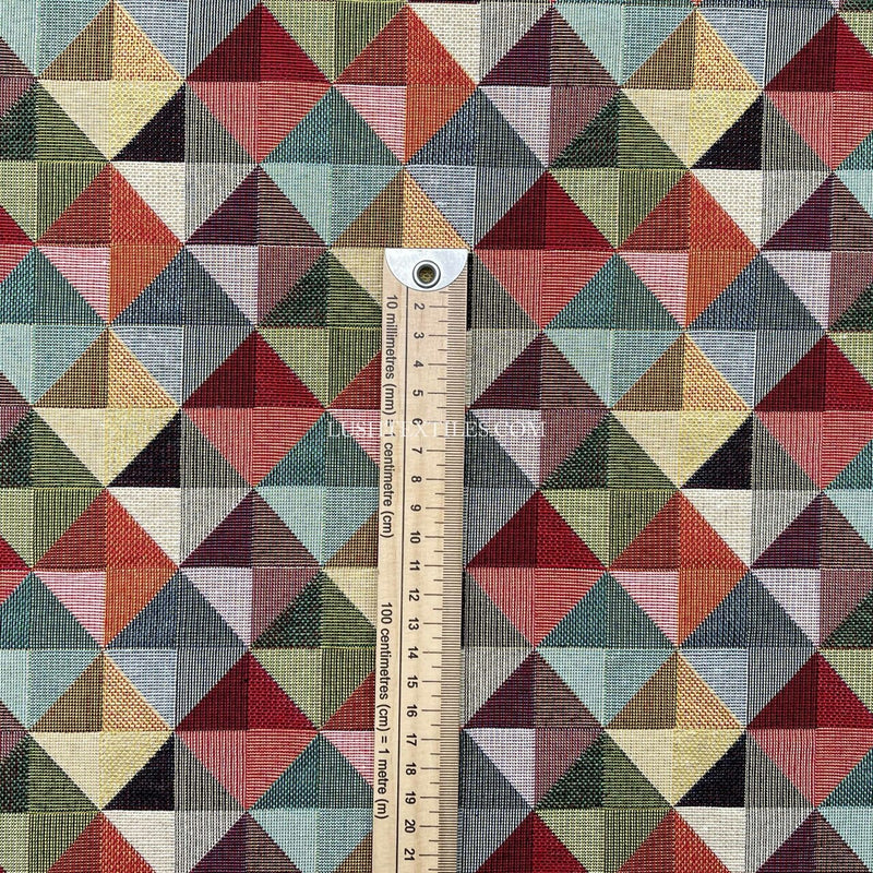 Big Holland Squares Tapestry Upholstery Fabric