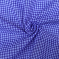 1/8" Gingham Check Polycotton Fabric