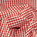 1/8" Gingham Check Polycotton Fabric