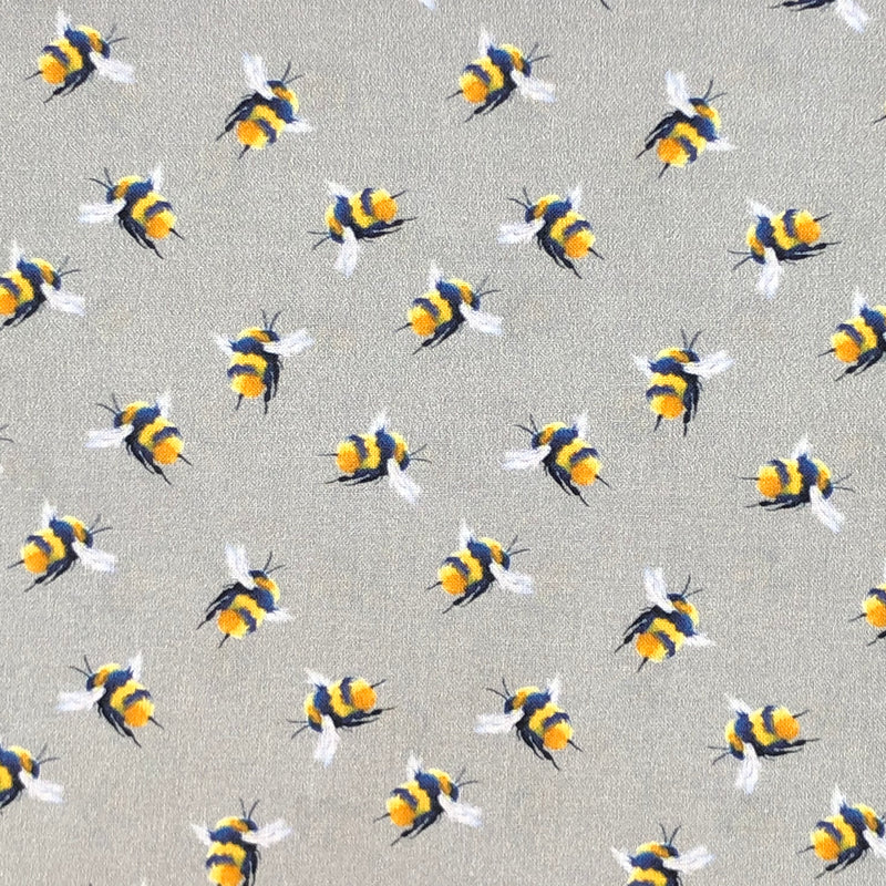 Crafty Bumble Bee Buzzy Bumblebee 100% Cotton Fabric