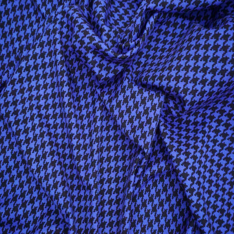 Dogtooth Jersey Stretch Spandex Fabric