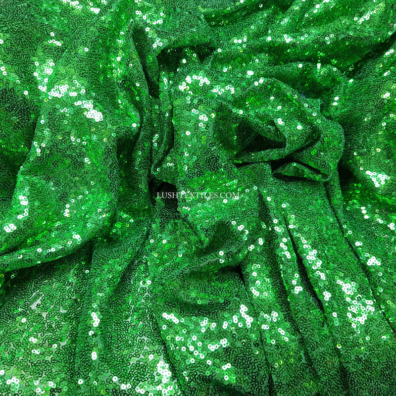 All Over Sequins On Net Fabric