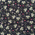 Daisy Flowers Rose & Hubble Cotton Poplin Fabric