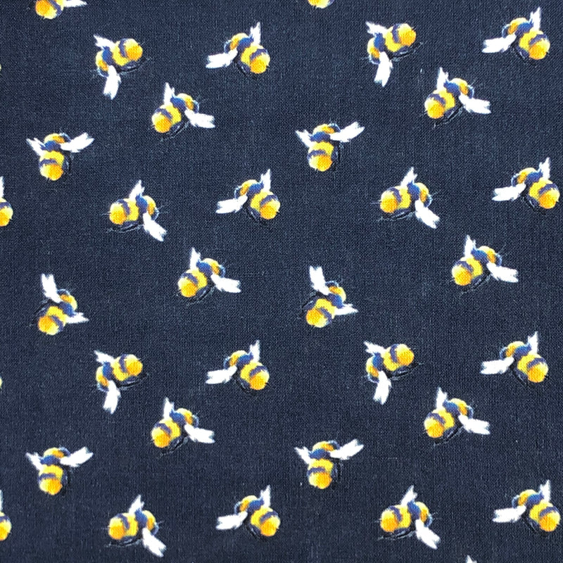 Crafty Bumble Bee Buzzy Bumblebee 100% Cotton Fabric