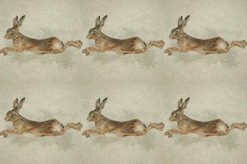 Cushion Picture Panel, Leaping Hare