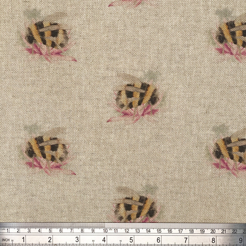 Digital Cotton Animal Linen Fabric, Bombini