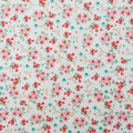 Daisy Flowers Rose & Hubble Cotton Poplin Fabric