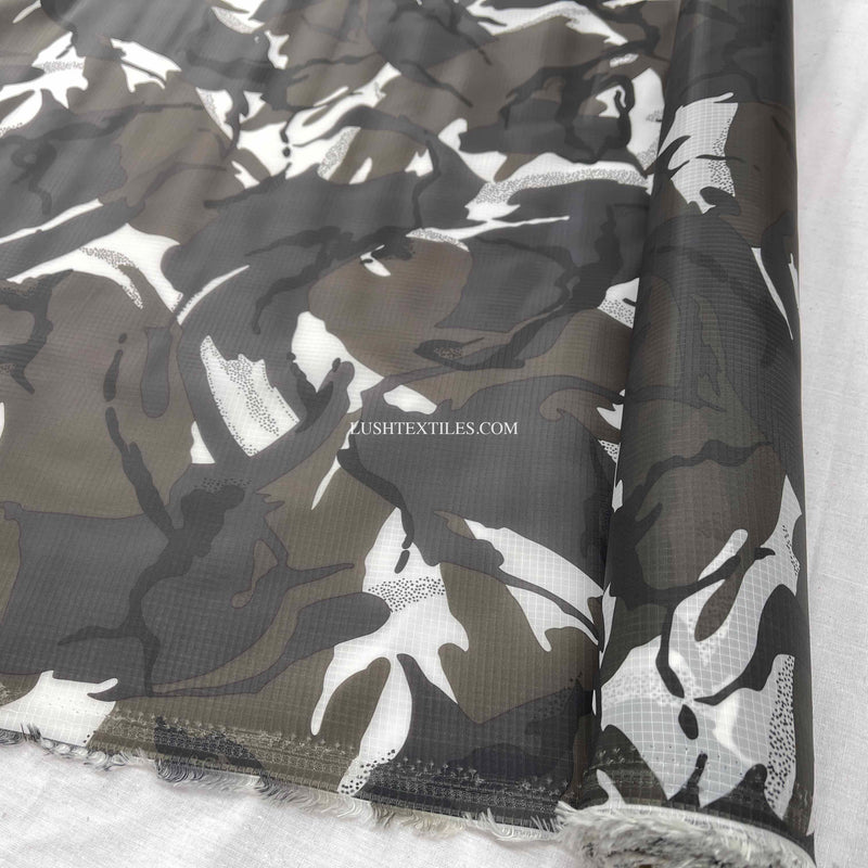 Camouflage Waterproof Ripstop Fabric