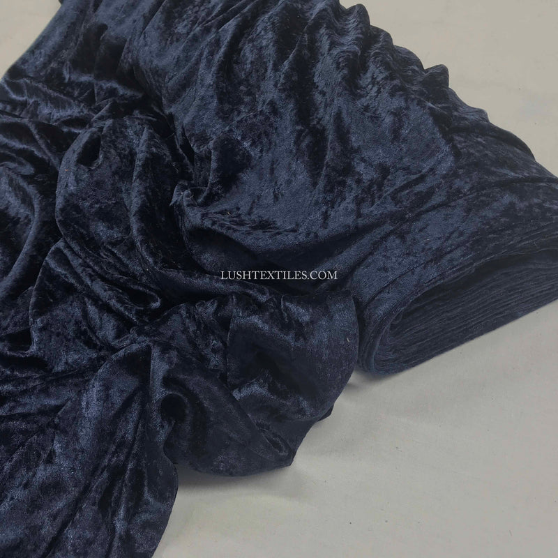 Crushed Velvet Velour Dress Fabric