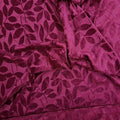 Designer Heavy 'Henley' Leaf Chenille Plush Velvet Curtain Fabric Upholstery