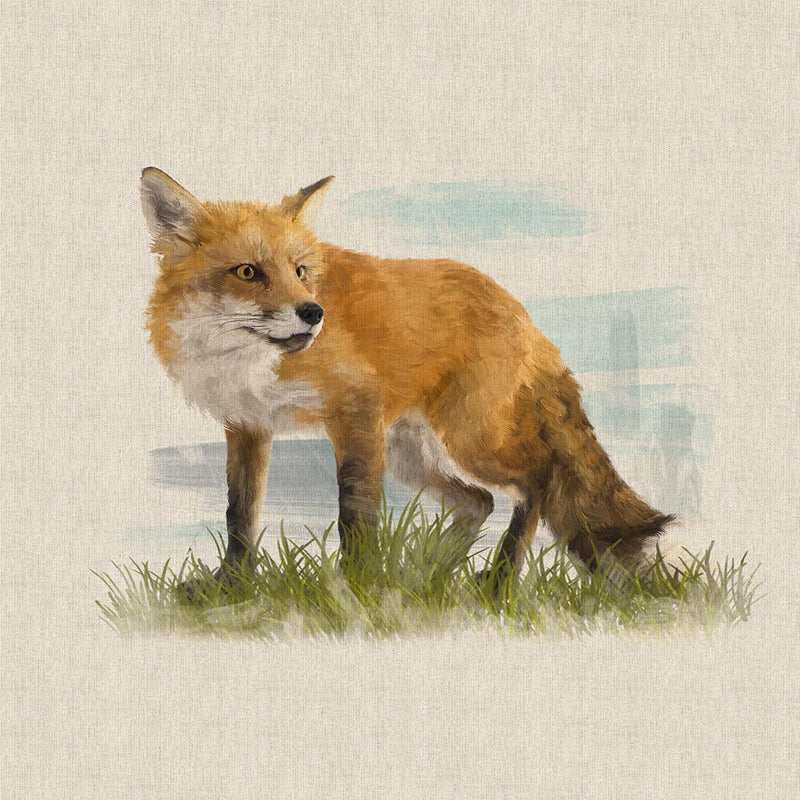 Cushion Picture Panel, Fox